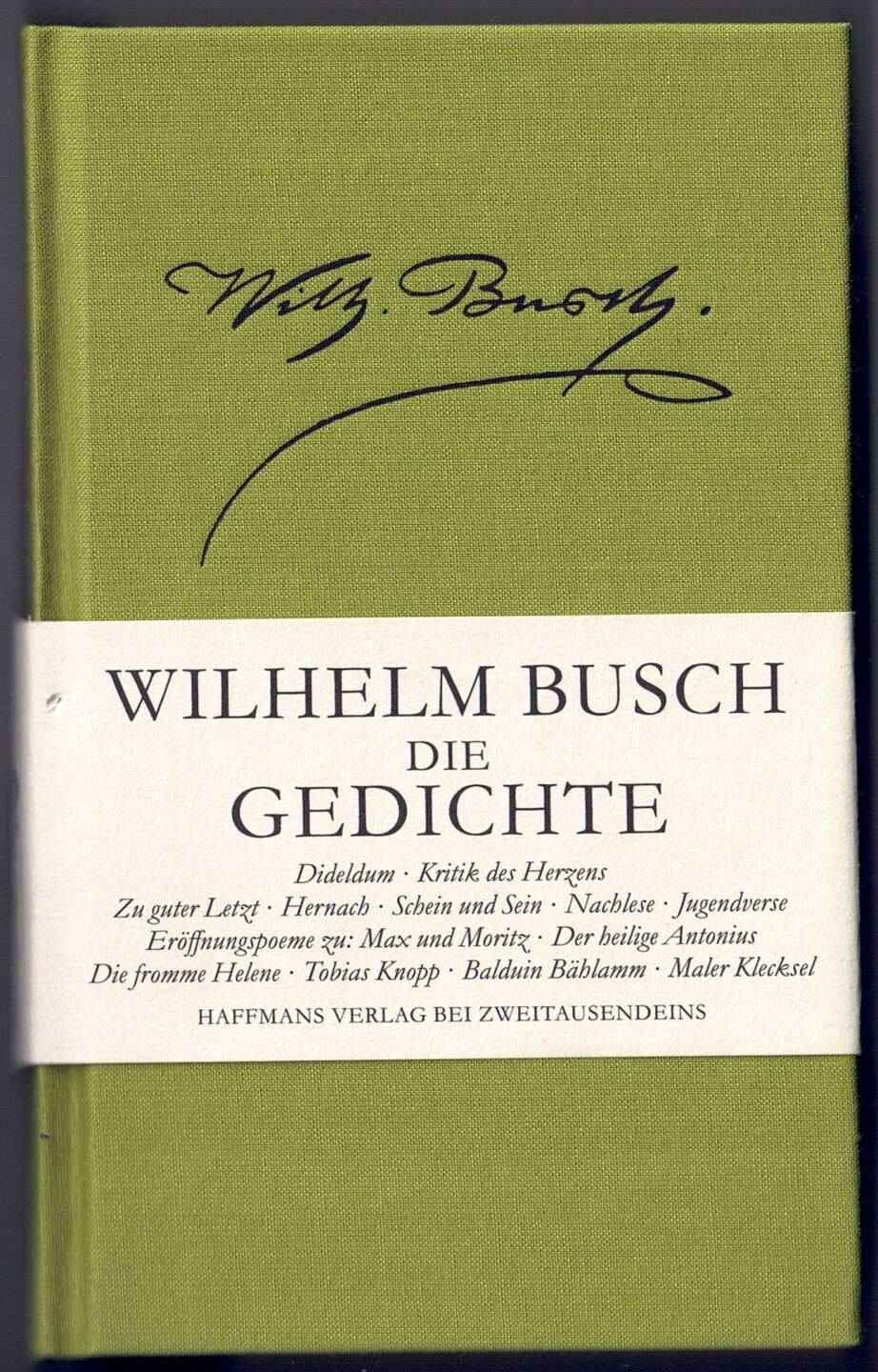 Buch: Wilhelm Busch Die Gedichte - Sammlung Wilhelm Busch Land